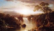 Landscape with Waterfall